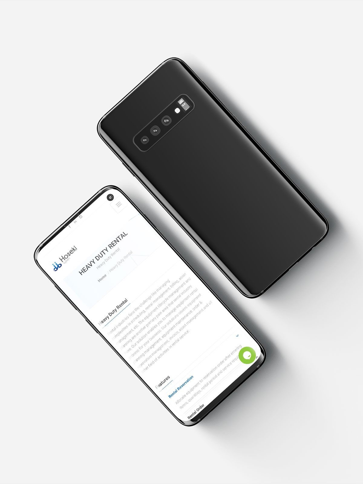 Fitur Website Hoseki System