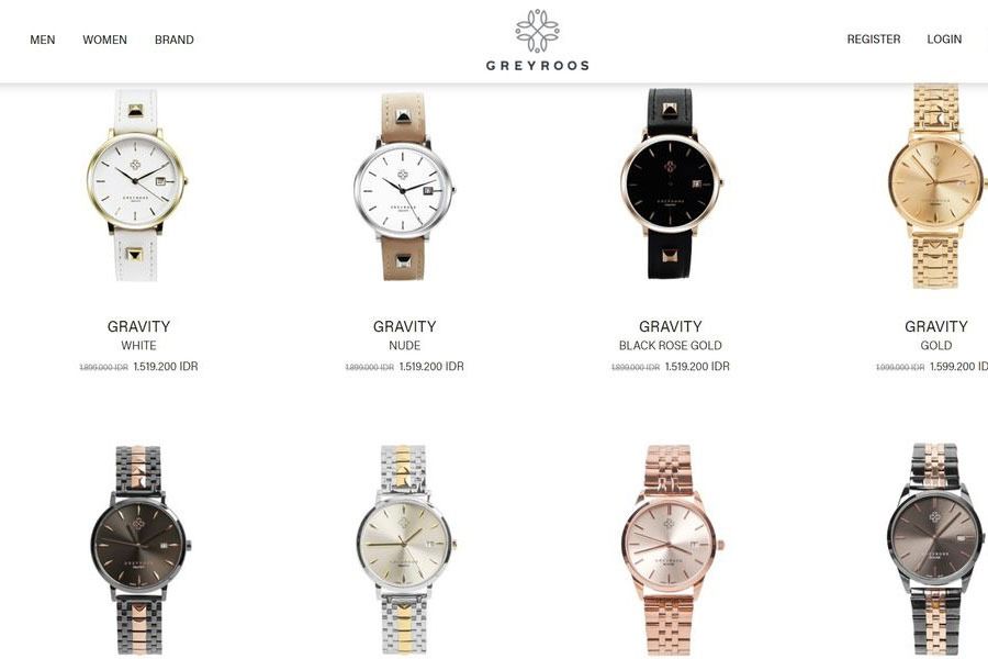 Greyroos - Kategori Produk (Wanita)